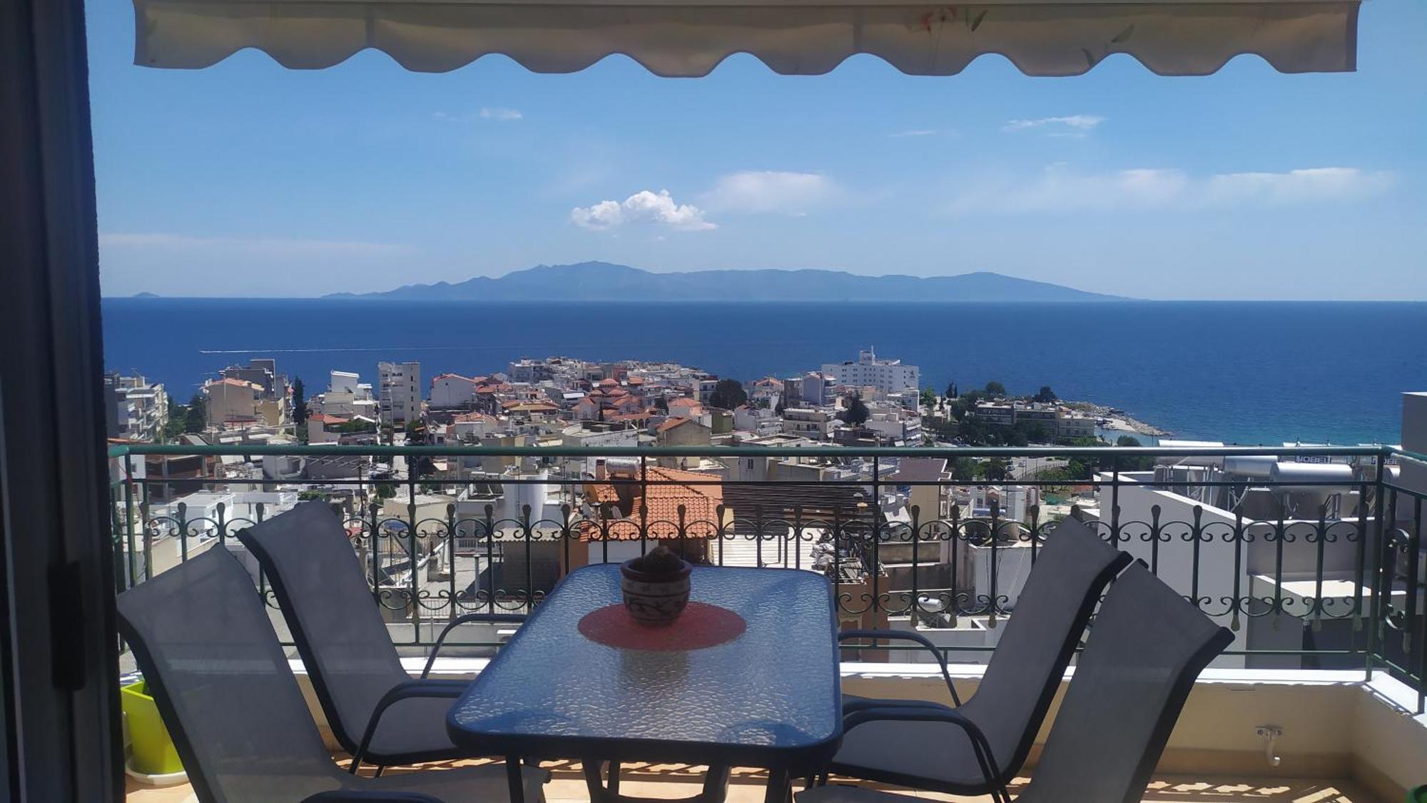 Kathys Sea View Apartment Kavala Extérieur photo