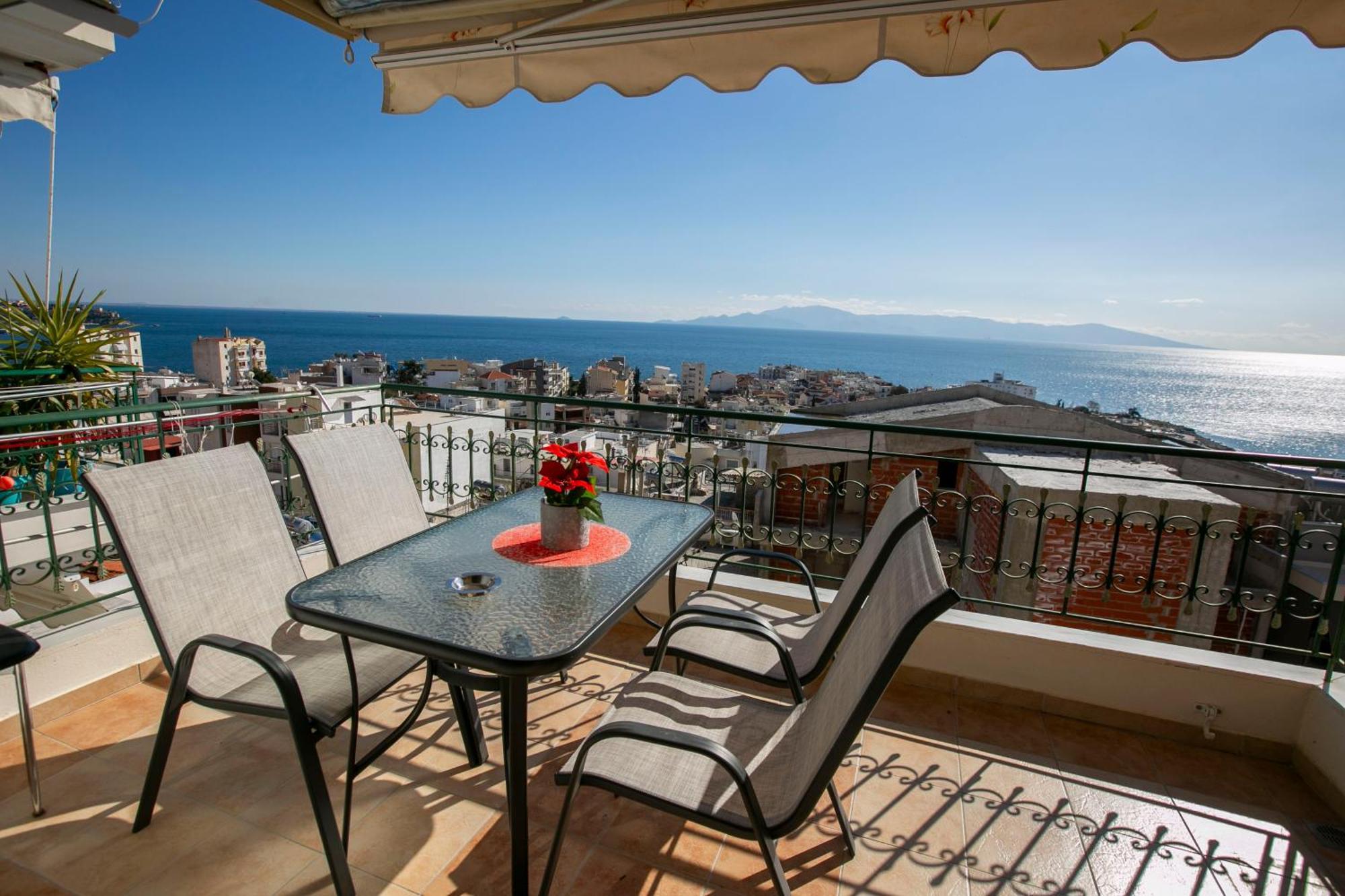 Kathys Sea View Apartment Kavala Extérieur photo